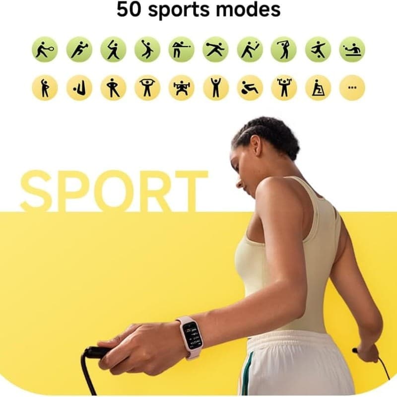 Xiaomi Mi Smart Band 9 Active Violet - modes sport