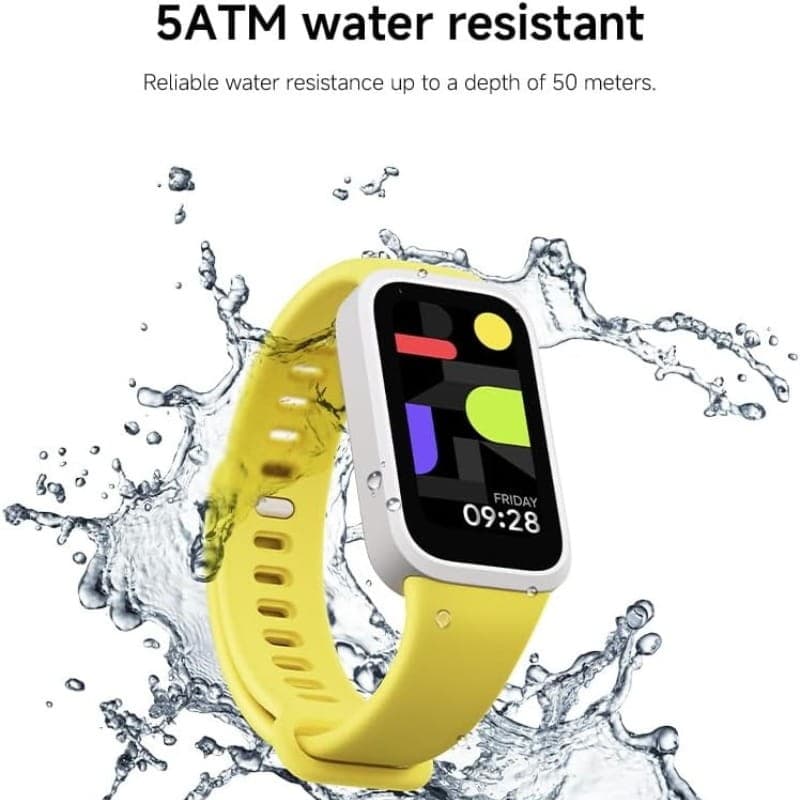 Xiaomi Mi Smart Band 9 Active Violet - résistance à l'eau