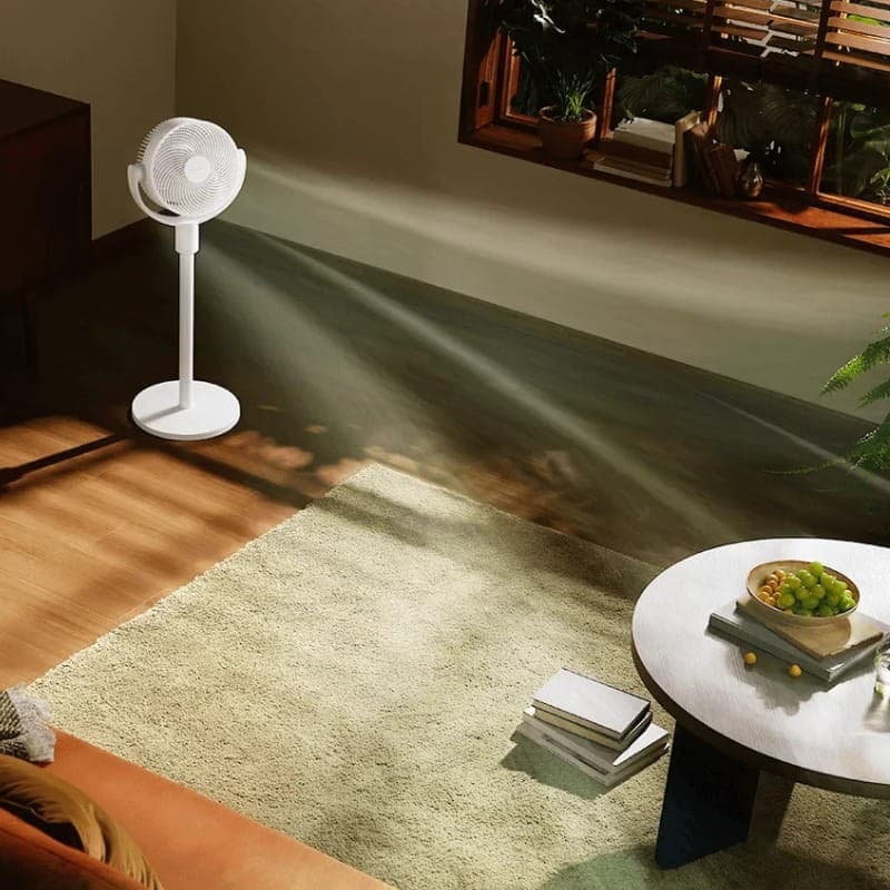 Xiaomi Smart Standing Air Circulation Fan Blanc - flux d'air