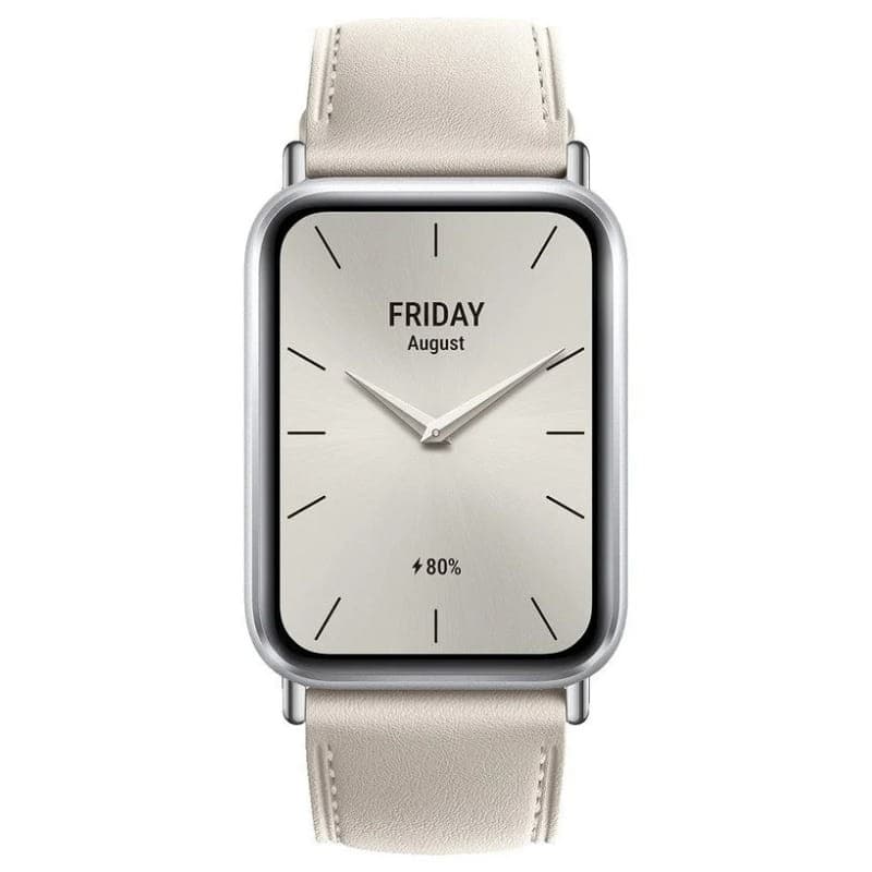 Xiaomi Mi Smart Band 9 Pro Blanco Crema - vista frontal