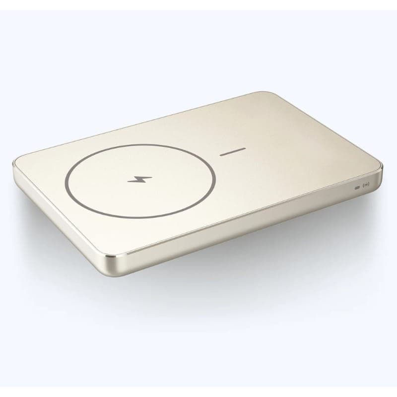 Xiaomi Super Slim Magnetic Power Bank 5000mAh - vista a 45 graus