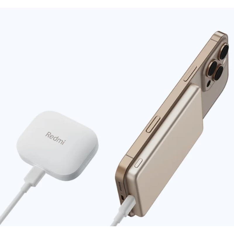 Xiaomi Super Slim Magnetic Power Bank 5000mAh - carregamento sem fios