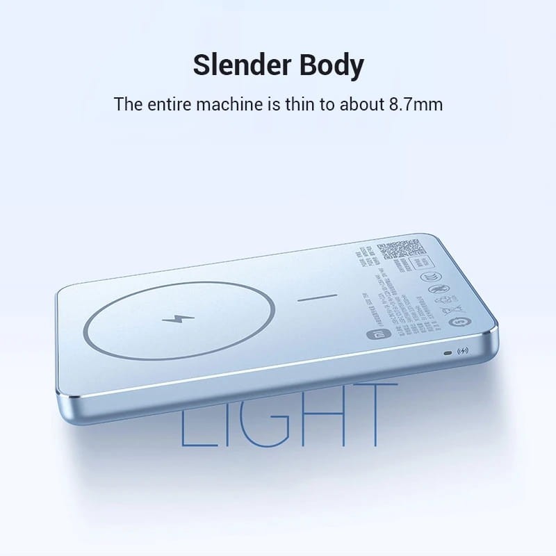 Xiaomi Super Slim Magnetic Power Bank 5000 mAh 22,5W Violet - Ítem1