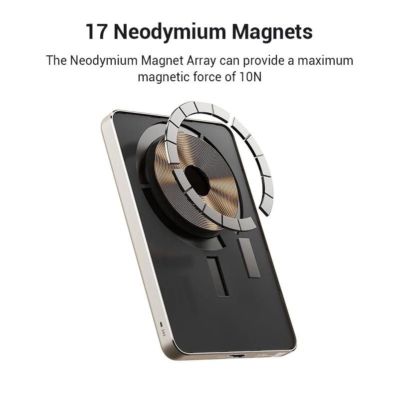 Xiaomi Super Slim Magnetic Power Bank 5000 mAh 22,5W Violet - Ítem2