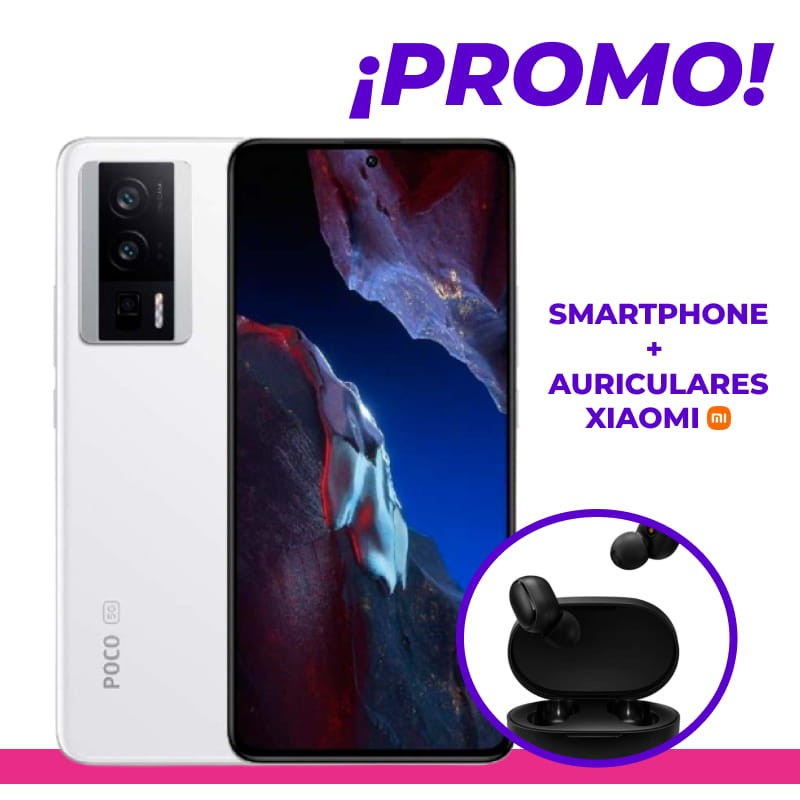 Xiaomi Poco F5 Pro 5G 8GB/256GB Branco - Telemóvel