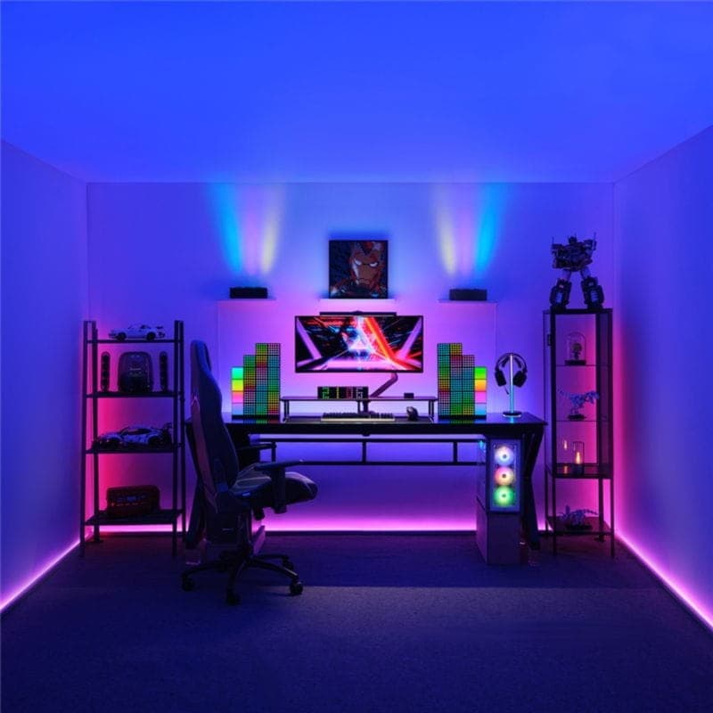 Iluminación personalizada con la Lámpara inteligente Yeelight Cube Spot Extensión