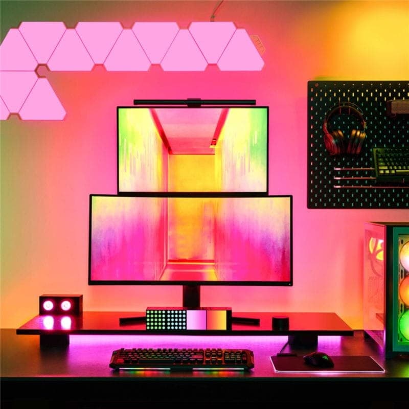 Composición con la Lámpara inteligente Yeelight Cube Spot Extensión