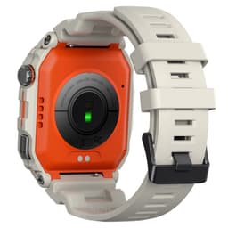 Zeblaze Ares GPS Blanc - Montre intelligente - Vue arrière à 45 degrés