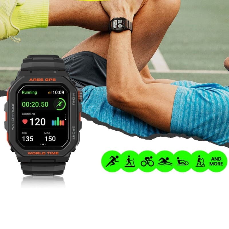 Zeblaze Ares GPS Blanc - Montre intelligente - Modes sport