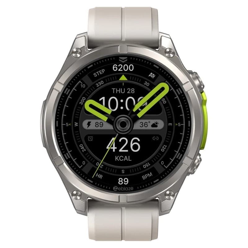 Zeblaze Vibe 8 Bege - vista frontal