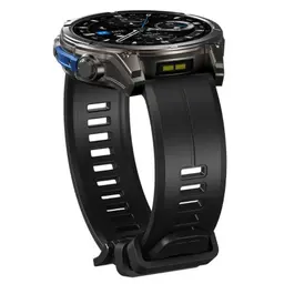 Zeblaze Vibe 8 Preto - correia de fluoroelastómero