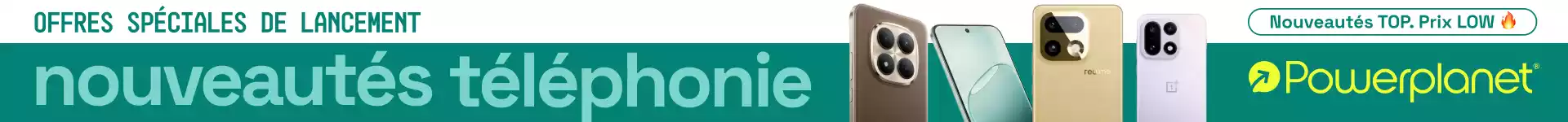 Nouveautés Téléphonie