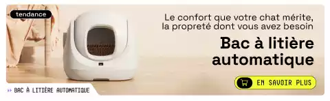 Bac à litière automatique