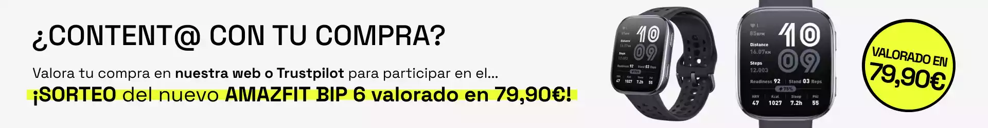 Estas contento con tu compra