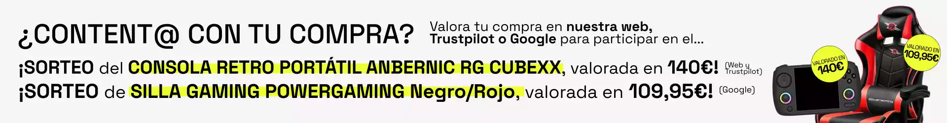 Estas contento con tu compra