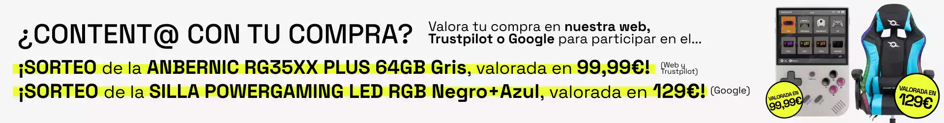 Estas contento con tu compra