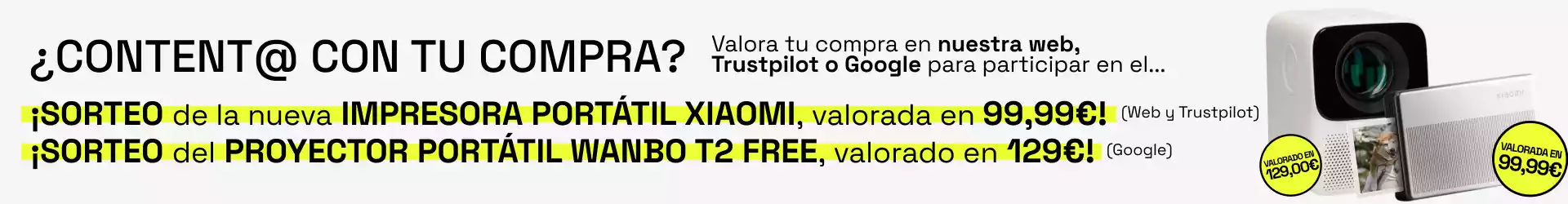 Estas contento con tu compra