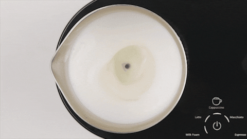 Espumador de leche automático
