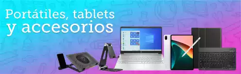  Portátiles, tablets y accesorios