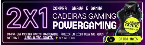 2x1 Cadeiras PowerGaming