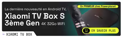 Xiaomi TV Box S 3ème Gen