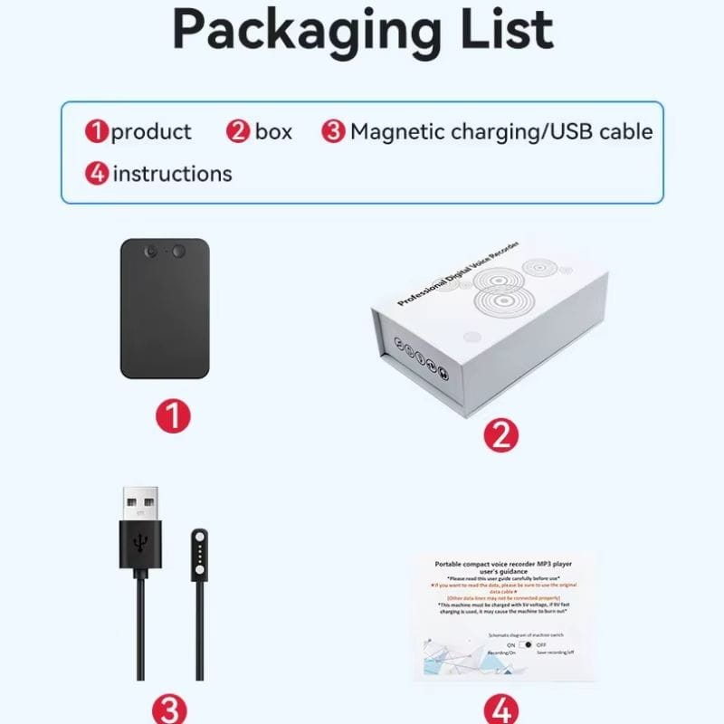 A3 - Grabadora de Voz con IA - 64GB Grabadora de Audio con ChatGPT - Ítem10