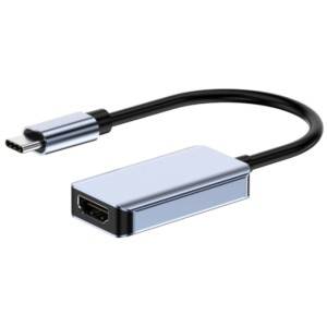 Adaptateur BYL-2006A USB-C/HDMI Argent