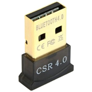 Adaptador bluetooth USB Gembird - Distancia Máxima 50 m - Bluetooth 4.0 - Alta Velocidad de Transferencia - Recepor USB con Bluetooth 4.0
