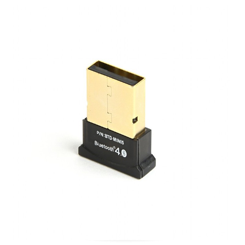 Adaptador bluetooth USB Gembird - Distancia Máxima 50 m - Bluetooth 4.0 - Alta Velocidad de Transferencia - Recepor USB con Bluetooth 4.0