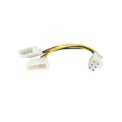 Adaptador de energia LP4 para PCI 6 pinos - Item