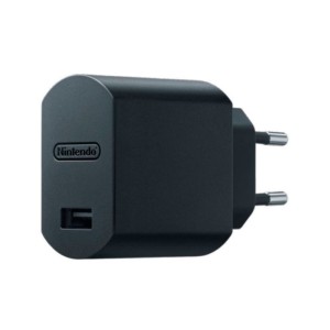 Nintendo Switch Adaptador de Corriente USB - Cargador Oficial Nintendo Switch - Conexión en Dock - Conexión en la Consola en Modo Portátil