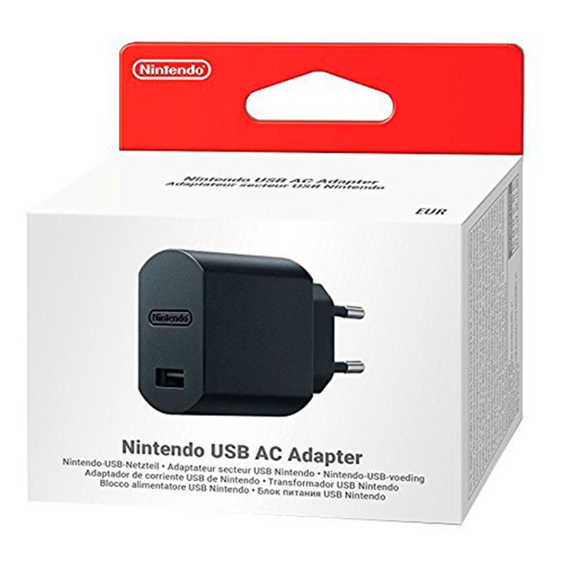 Nintendo Switch Adaptador de Corrente USB - Oficial Nintendo Switch - Conexão Dock - Conexão Consola no Modo Portátil - Item1