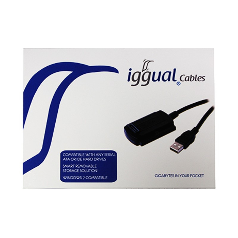 Achetez Adaptateur IDE/SATA USB 2.0 Iggual au meilleur prix sur  PowerPlanetOnline !