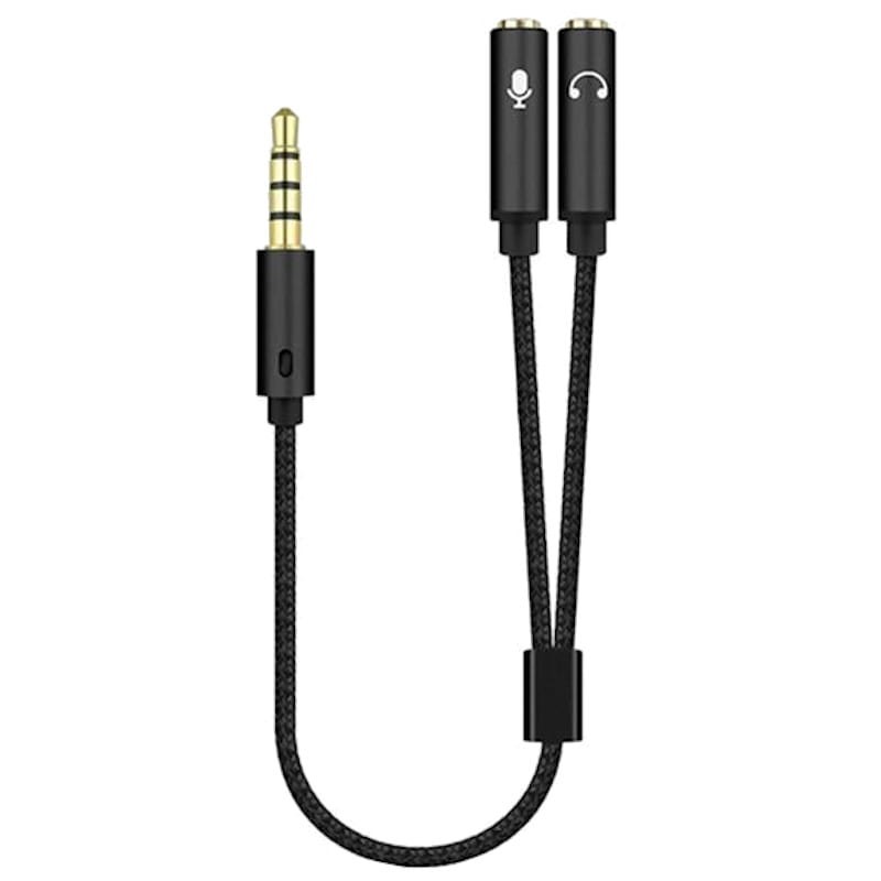 Adaptateur Jack 3.5mm Mâle vers 2 Jacks 3.5mm Femelle 0,3 m