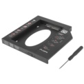 Adaptador Lanberg IF-SATA-10 Leitor DVD Slim para HDD/SSD STA 2.5 7mm - Item