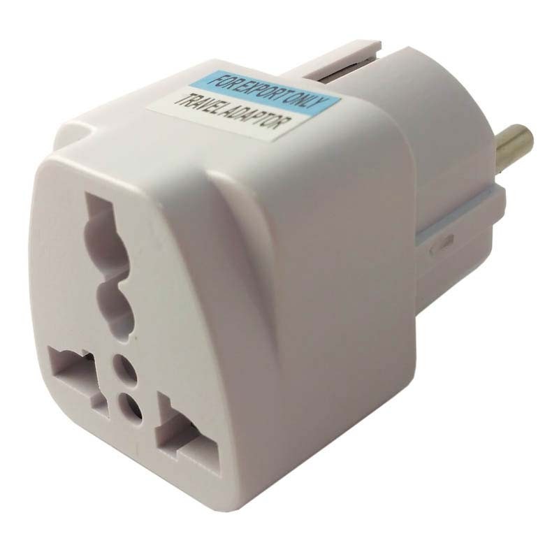 Adaptador de viaje - Pines Reino Unido a Europeo - Ítem