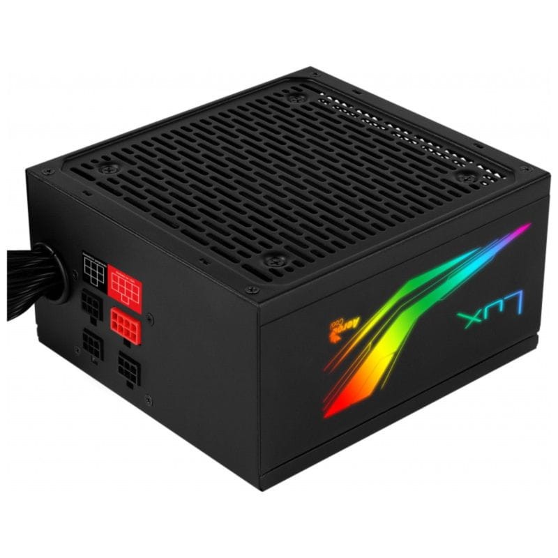 Fonte de alimentação Aerocool LUXRGB1000M RGB 1000W Preto - Item