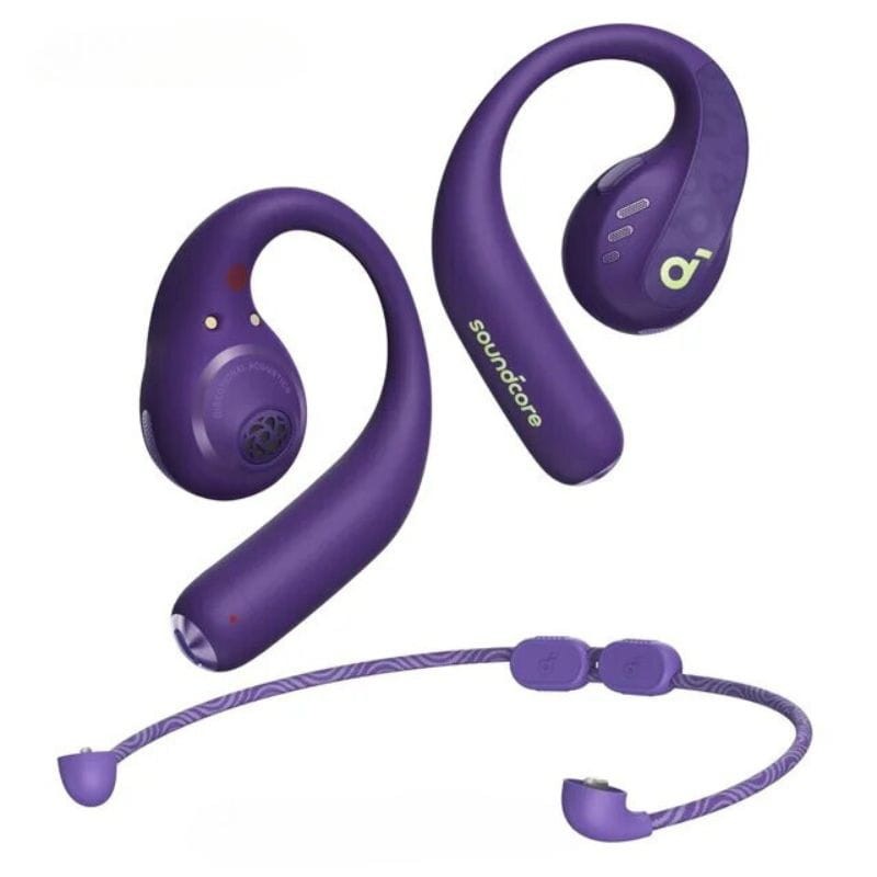 Soundcore AeroFit Pro Roxo - Auscultadores Bluetooth - Item