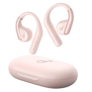 Soundcore AeroFit Rosa - Auriculares Bluetooth