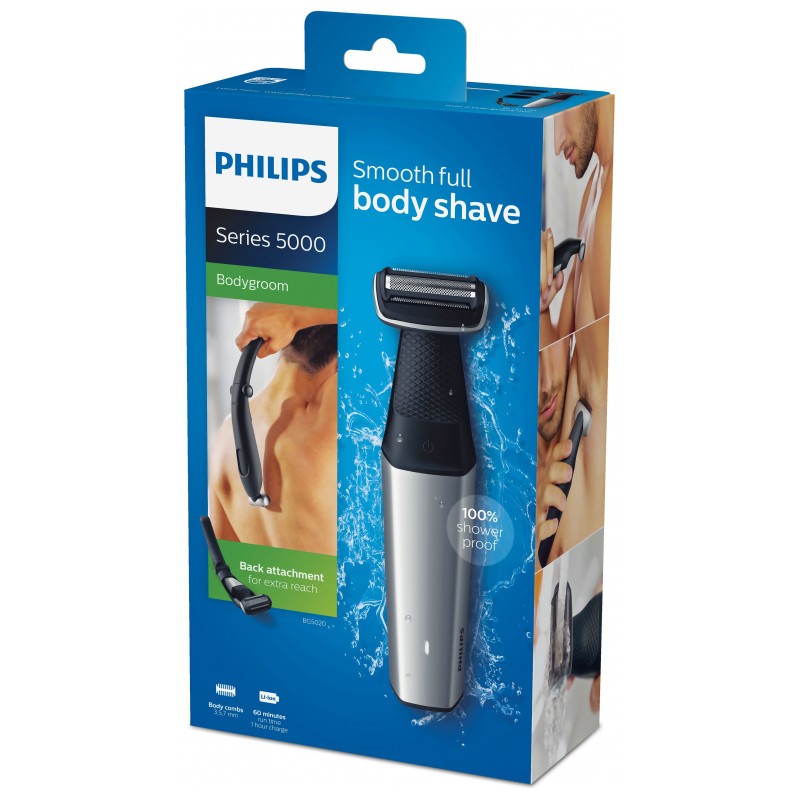 Philips S5000 BG5020/15 Preto/Cinzento - Máquina de barbear eléctrica para o corpo - Item1