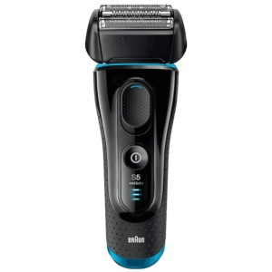 Máquina de barbear Braun Série 5 5140S Wet / Dry Preto / Azul