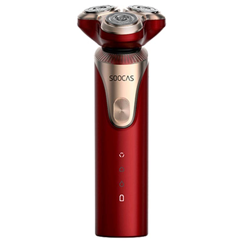 Afeitadora Eléctrica Xiaomi Soocas Linglang S3 Rojo/Dorado