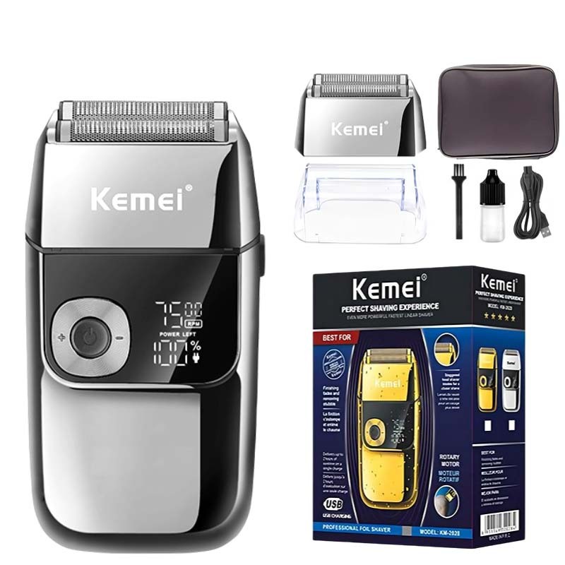 Rasoir Kemei KM-2028 Argent - Ítem1