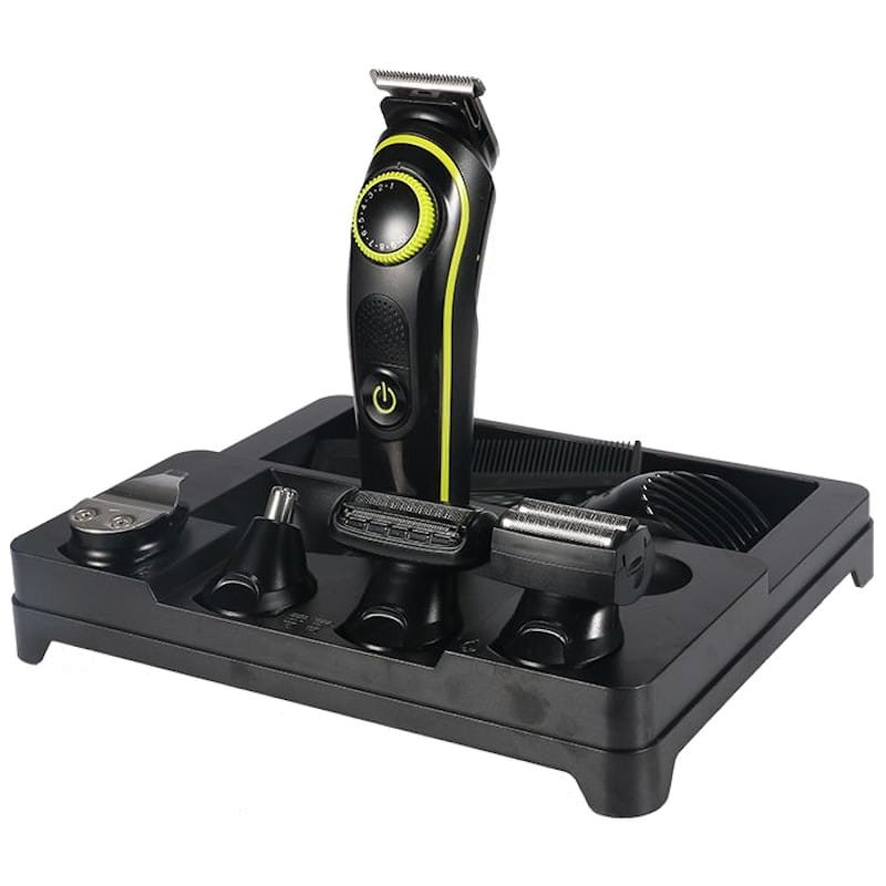 Máquina de barbear aparador Kemei KM-696 5 em 1 - Item1