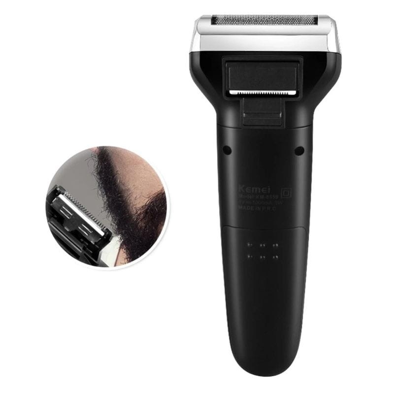 Afeitadora Multifunción Shaver Kemei KM-6559 Negro - Ítem2