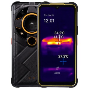 AGM G2 Pro 5G 8Go/256Go Noir/Orange - Téléphone portable