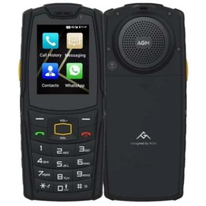 Téléphone Portable Durci AGM M7 Noir Extrêmement Résistant