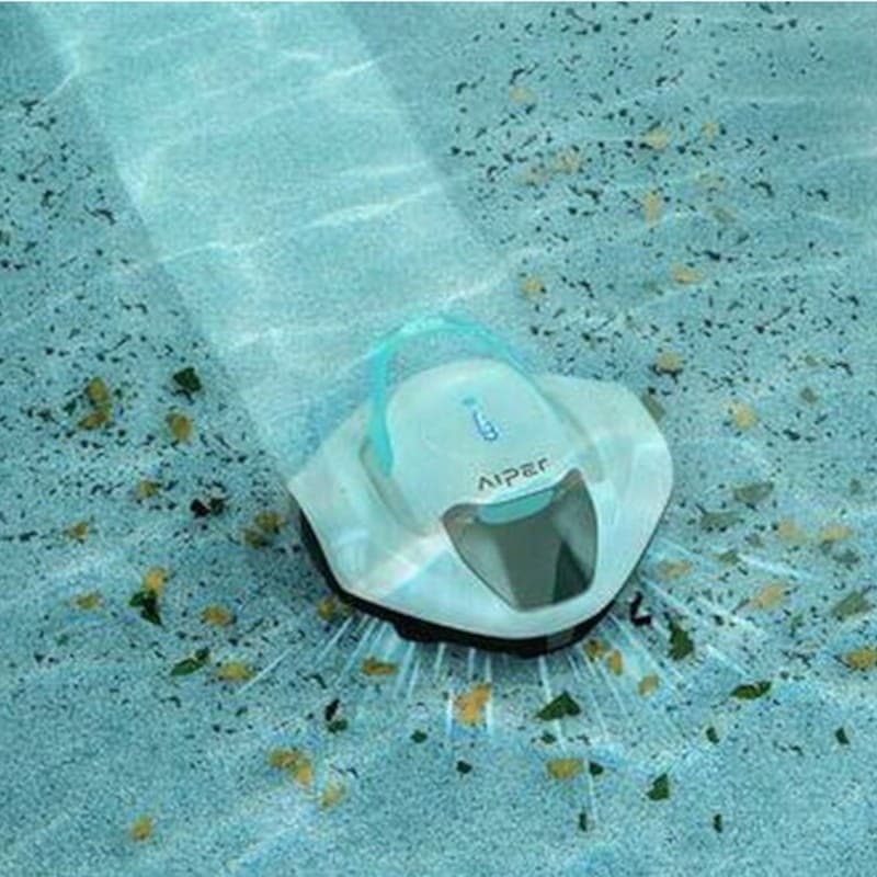 Adaptable Aiper Seagull 800 M3 Blanco – Limpiafondos para piscina inalámbrico