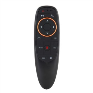 Air Mouse G10s Control por Voz Gyro - Giroscopio 6 Ejes - Control por Movimiento - Micrófono - Botón de Voz - Distancia de Transmisión máxima de 15 metros - Netflix - Navegación - Receptor Inalámbrico 2.4GHz USB