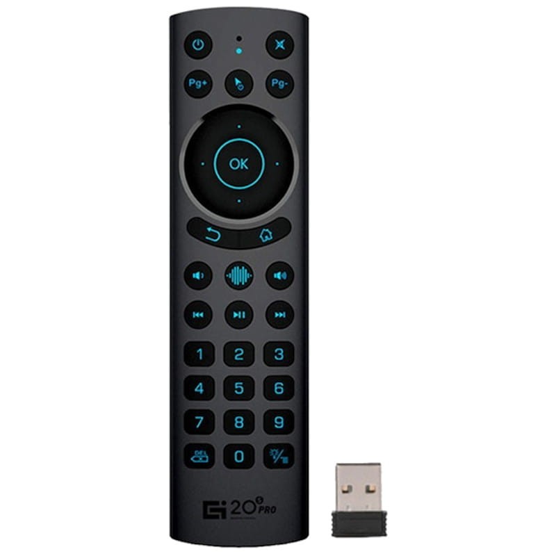 Air Mouse G20S Pro Controle de Voz Gyro Retroiluminado - Item